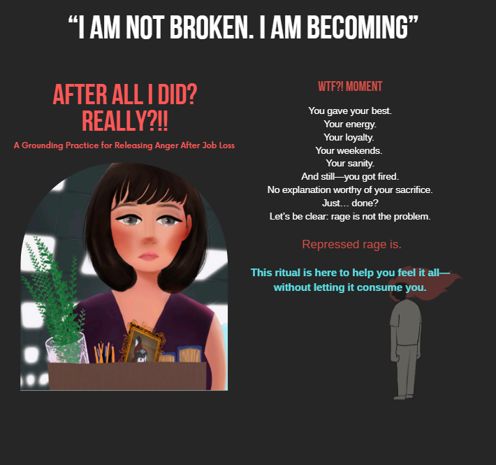 I am not broken. I am becoming.